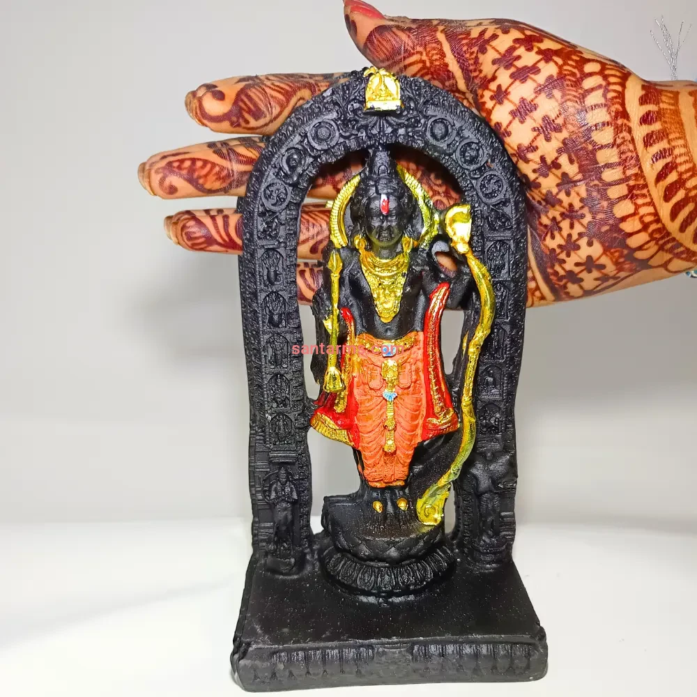 Ram Lalla Idol - Exquisite Handcrafted Murti for Spiritual Bliss for Home Decor Decoration Gift