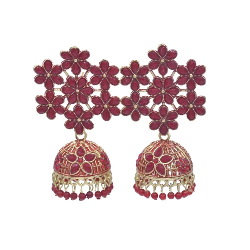 santarms flower fancy Jewellery long Earrings for women Handmade Earrings for Girls and Women stylish