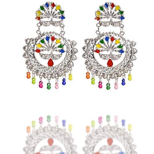 Santarms Afghani Silver Earring | at Lowest price online | santarms.com