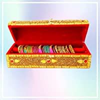 Santarms jewellery bangle box for women bangles holder organisers kit - gift as wedding gift | use as jwellerybbox jewelry items organiser boxes for girls | jewel chudi set jwellery storage organizer