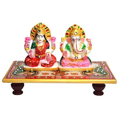 Saugat Traders Ganesh Idol for Car Dashboard - Gold Plated Ganesh Idol-Ganesh  Ji Murti-Ganesh Statue(