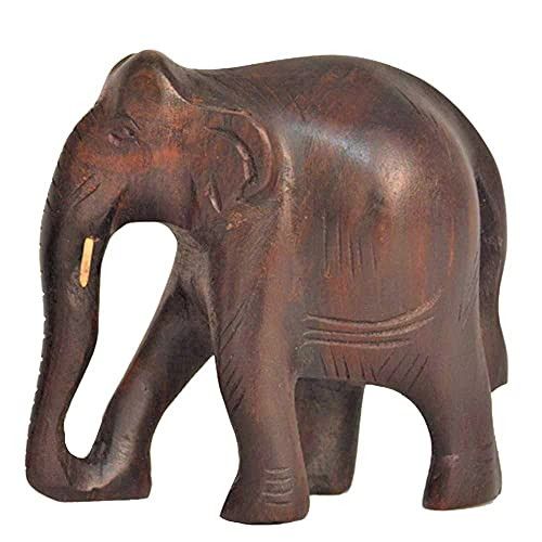 Santarms Wooden Elephant Statue