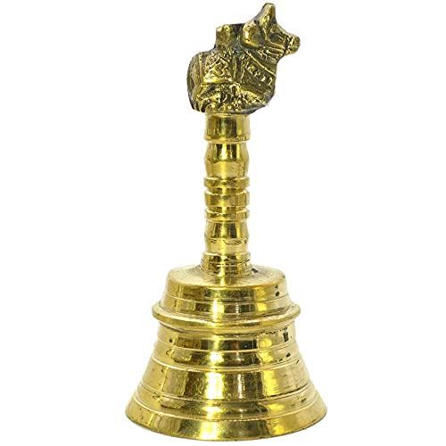 Santarms Handcrafted Brass Temple Bell