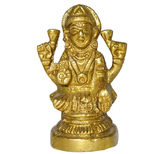 Santarms Brass Blessing Laxmi Statue