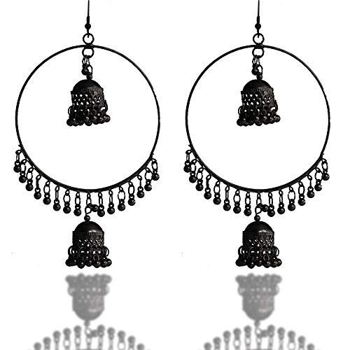 Santarms Vintage Black Jhumka Earring  | at Lowest price online | santarms.com