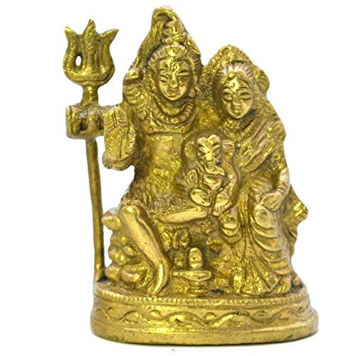 Santarms Brass Shiva Parivar